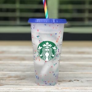 Starbucks l Confetti Color Changing Cold C…